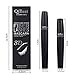 LuckyFine 2Pcs/Set Makeup Eyelash Long Curling Fiber 3D Mascara Eye Lashes Extension Black