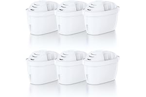 Molifal Cartucho de filtro de agua de repuesto compatible con BRITA MAXTRA+ (6)