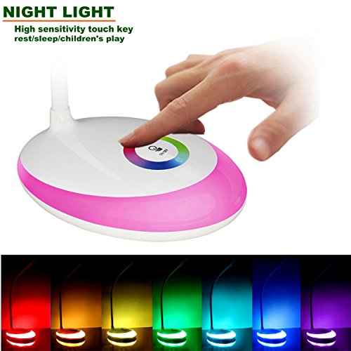 HEIMDALL led lampe touch led lampe für augenschutz 3 ebenen dimmer helligkeit einstellbare beleuchtungskörper schreibtisch beleuchtung leselampe licht zum lesen rezeption lichtschreibtisch licht led nachtlicht Schreibtischlampen - 2
