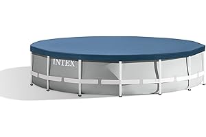 Intex Round pool cover, pool cover, diameter 457 cm, for metal and prism frame pool