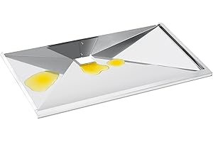 Anrain N710-0093 Grill Grease Drip Tray, Grill Drip Pan for Napoleon Prestige 500 Pro 500 Phantom Prestige 500, Grill Grease Pan Replacement Parts for Napoleon Grill, 23''*12 3/4''