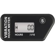 Compteur Heures Sans Fil Runleader Vibration - Pour Moteur Golf, Tracteur, Générateur, Moto - Étanche IP67