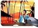 Produktbild Scarface Al Pacino Sonnenuntergang Szenarium Mauspad. Filmposter Mauspad Qualität