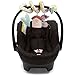 Chinatera Unisex Baby Bed Crib Hanging Floral-printed Baby Plush Toy with Music Roller Bell