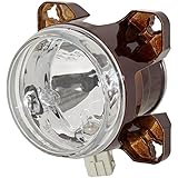 HELLA 1K0 008 191-001 FF/Halogen-Scheinwerfereinsatz, Fernscheinwerfer - 90mm Essential - 12V - rund - Referenzzahl: 12.5 - E