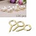 Produktbild Calli 100 PC Windows Hang Schmuck Accessoires Fasteners Verpackung Tack Dekorative Upholstery Tacks Augenschrauben
