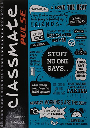 Classmate Premium 6 Subject Notebook - A4, Soft Cover, 300 Pages, Single Line