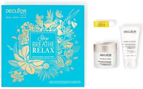 Decleor Hydra Floral: X-Mas Coffret Stop Breathe Relax – Limited Edition.