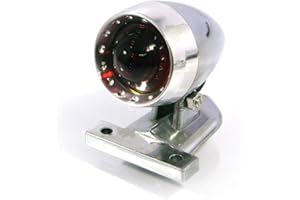 Alchemy Parts Moto LED Stop Fanale Posteriore Lucidato per Custom Retrò Vintage Project