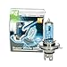 Produktbild ECD Germany 2er Pack Halogen Lampe H4 12V 55/60W 8500K mit E-Prüfzeichen Xenon Optik Glühbirne Glühlampe Scheinwerferlampe Autolampe