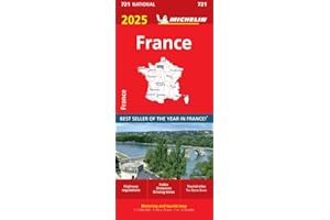 France 2025 - Michelin National Map 721: Map