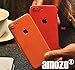 amozo® Decorative Protective Film Suede Skin Case Cover for Apple iPhone 7 Plus (Orange) RS.299.00