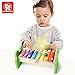 Price comparison product image TOP BRIGHT Wooden Multi-Color Xylophone Hand Knock Piano Musical Instrument Toys,Kids Percussion Toy,8 Tones Beat notes +2 Mallets