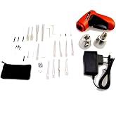 RLOKK KLOM Cordless Electric Lock Hook Set for Civil Door Lock with European Plug, Professional Locksmith Tools