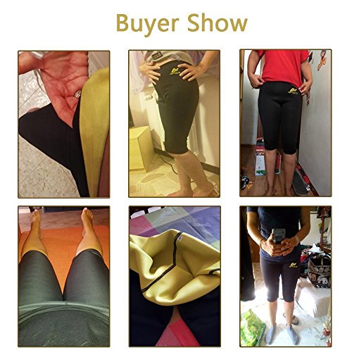 g-smart Shaper Sweat Pants Damen Slimming Hose Hot thermo Schweiß Neopren Body Shapers Gürtel Taillenmieder Girdle - 6