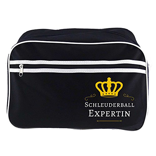 Preisvergleich Produktbild Retrotasche Schleuderball Expertin schwarz