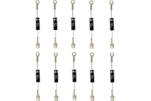 Hailege 10 szt. CL01-12 Mikrowave Oven Induction Cooker High Voltage Mikrofalowa Dioda 12kV 350mA Dioda Rectifier HVM12/T3512/512TH