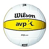 Mini replica de la pelota oficial AVP; tamaño ideal para autógrafos o desarrollo de habilidades; hasta 18 paneles cosidas a mano