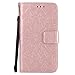 Price comparison product image Case for Nokia Lumia 640, Slim Leather Case for Microsoft Lumia 640, Leweiany Elegant Embossed Sunflower Flip Case Nokia Lumia 640 Wallet Case Luxury Premium PU Protective Leather Case Folio Holster With Magnetic Card Holder Stand Function Hand Wrist Strap Design Folio Wallet Stand Cover Case for Nokia Microsoft Lumia 640, Rose Gold