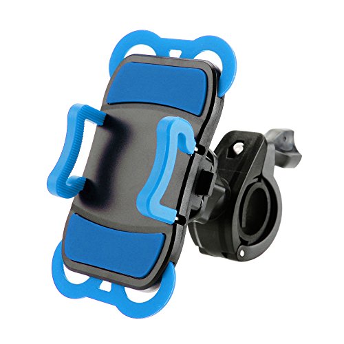Moredig Fahrrad Handyhalterung 360 Grad Drehung Sport Handyhalter Fahrrad Verstellbar Motorradhalter Halterung mit PC Sockel Bereite des Smartphones 50-90mm für GPS iPhone 7 7 Plus 6s 6s Plus 6 6 Plus und Samsung Galaxy Huawei Smartphone usw