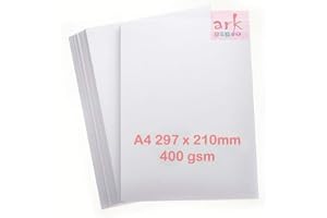 A4 vit 400 gsm premium supertjockt utskriftskort (50 ark) (1)
