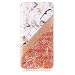 Produktbild Huawei P10 Lite Hülle, Huawei P10 Lite Handyhüle, Alfort Weich TPU Schutzhülle Fließendes Glitzern und Spiegel Hand Hülle für Huawei P10 Lite (4.5 Zoll) Smartphone Handytasche Case Cover (Platin)