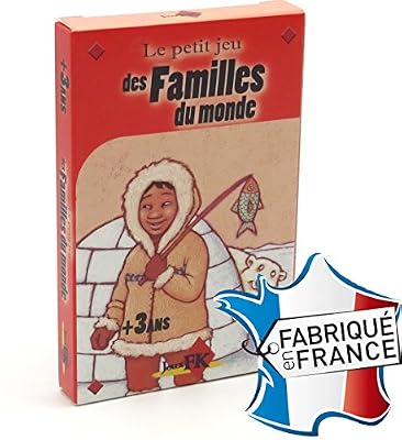 Jeux FK FAMILLES DU MONDE jeu de cartes