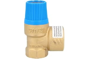 WATTS Membran Sicherheitsventil für geschlossene Wasserwärmer nach DIN 4753, 6 bar, bis 75 kW, E 1/2" - A 3/4"