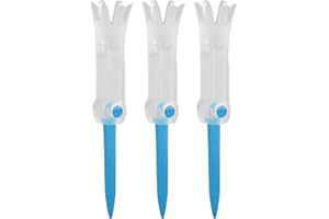 Tiiyee Tee da Golf Flessibili, Superiore Morbida in Gomma Supporti per Driver Praticamente Indistruttibili Riduce L'attrito E Lo Spin Laterale Uomo Donna Set di Allenamento per Colpire