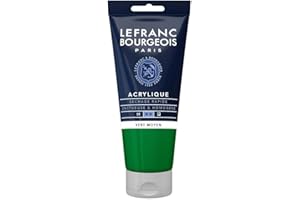 Lefranc Bourgeois Fine Acrylic Colore Acrilico, Verde (Medium Green), 80 ml