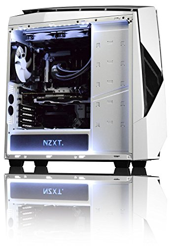 VIBOX Rapture XR780-180 Komplett-PC Paket Gaming PC – 4,0GHz i7 10-Core Prozessor, GTX 1080, leistungsfähig, Wassergekühlter Desktop Gamer Computer mit Spielgutschein, 3x Dreifach 27″ Monitor, Roccat Tastatur, Gamer Mouse, Windows 10, Weiß Innenbeleuchtung, lebenslange Garantie* (3,0GHz (4,0GHz Turbo) Intel i7 6950X Extreme Broadwell 10-Core Prozessor, MSI NVIDIA GeForce GTX 1080 8GB ARMOR Grafikkarte, 64GB Team 2133MHz DDR4 RAM, Samsung 1TB SSD, Corsair H100i GTX Wasserkühler, NZXT Gehäuse) - 5
