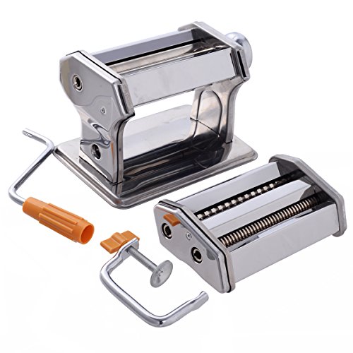 Nudelmaschine Edelstahl Pasta Pastamaker Pastamaschine Spaghetti Nudeln Küche Maschine - 7