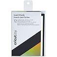 Cricut Joy Insert Cards - Black & Silver Holographic - 10.8cm x 14cm (4.25" x 5.5") - 12-pack - For use with Cricut Joy, for Cricut Joy