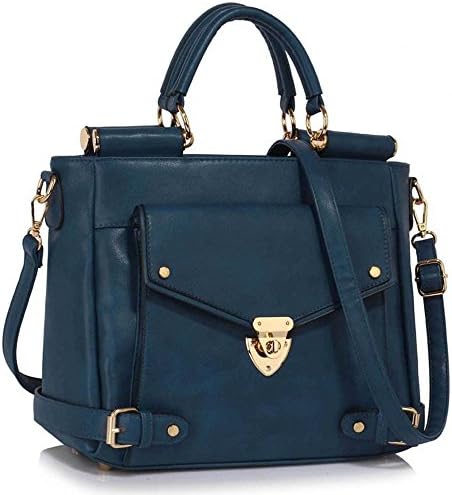 New Women Designer HandBags Ladies Faux Leather Shoulder Tote Satchel Elegant Design Cross Body Grab Stylish Handbags