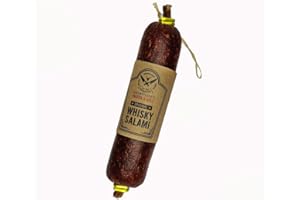 LANDMETZGEREI FAUSER GOELZ Original WHISKY SALAMI | 130 Gramm | eigene Herstellung | Männergeschenk | mit schottischem Single Malt Whisky