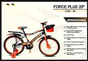 Mars Bicycle Industry 20T Single Speed Cycle for Unisex-Youth Kids Bike Ideal for 7 to 9 Years Frame Size: 12 Inches Pack Off 3