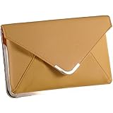 Eye Catch - Pochette enveloppe détails métalliques - Femme