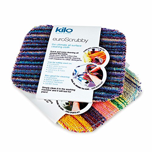 EuroScrubby - cookware, vegetables, ceramics, outdoor furniture, sports equipment - SMALL TWIN PACK