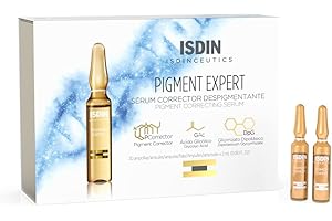 ISDIN Isdinceutics Pigment Expert (30 flacons) | Sérum correcteur dépigmentant | aide à prévenir et atténuer les taches pigmentaires
