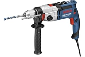Bosch Professional perceuse-visseuse à percussion GSB 21-2 RCT (Ø de perçage dans béton : 13-22 mm, 1 300 W, avec mandrin automatique 13 mm, butée de profondeur 210 mm, poignée auxiliaire, coffret)