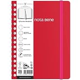 Note Bene 9264 Premıum Notebook Spiralli Sert Kapak A5 100gr.160 Syf. &Ccedil;izgili De