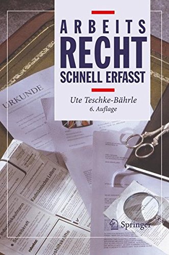 Arbeitsrecht - Schnell erfasst Buchen