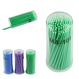 Internet 100pcs Eyelash Extension Micro Brushes Disposable Individual Applicators Mascara