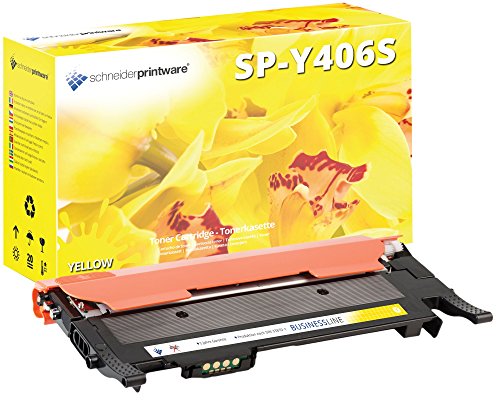 5 Schneider Printware Toner | 50 Prozent höhere DRUCKLEISTUNG | nach ( ISO-Norm 19798) als Ersatz für CLT-P406C, CLT-K406S, CLT-C406S, CLT-M406S, CLT-Y406S, Samsung CLP-360, CLP-360N, CLP-360ND, CLP-365, CLP-365W, CLX-3300, CLX-3305, CLX-3305FN, CLX-3305FW, CLX-3305W, Xpress C410w, C460FW, C460W Schwarz,Cyan,Magenta,Gelb - 2