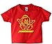 Produktbild INDIGOS UG - Baby T-Shirt / Babyshirt 015 mit Wunschname / Wunschtext rot - 3-6 Monate