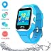 Produktbild ONEBUYONE Children es Smart Watch mit Precision GPS Quadruple Positioning Waterproof SIM Card Slot HD Touch Screen Watch für Girls Boys,Blue