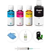 Photo Ink Deskjet 2600/2620/2630/2632/2633 304 I&ccedil;in Photoink Plus Kartuş Dolum Seti 4 Renk