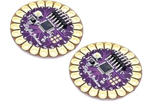 TECNOIOT 2pcs LilyPad 328 Main Board ATmega328P ATmega328 16M