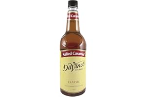 DA VINCI GOURMET DaVinci Gourmet Classic Salted Caramel Syrup Pet, 1er Pack (1 x 1 l)