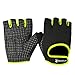 Produktbild fish Unisex BOODUN Anti-rutschte Half Finger Rennen Reiten oder Fahren Fäustlinge Stoß- Hohle Unisex Fitness Fahrrad-Kurzschluss-Handschuhe